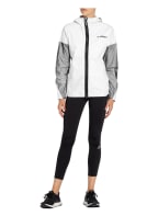 adidas Laufjacke TERREX AGRAVIC PRO TRAIL, Farbe: WEISS/ SCHWARZ/ GRAU (Bild 1)