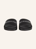 BALENCIAGA Pantoletten POOL SLIDE, Farbe: SCHWARZ (Bild 1)