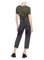 DRYKORN 7/8 boyfriend jeans MIND, Color: 1010 schwarz weiss (Image 1)