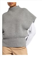 SLY 010 Cashmere-Pullunder ABIGAIL, Farbe: GRAU (Bild 1)