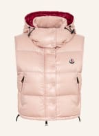 MONCLER Daunenweste ALPISTE, Farbe: HELLORANGE (Bild 1)