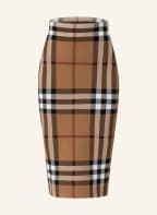 BURBERRY Spódnica KAMMIE , Kolor: KONIAKOWY/ CZARNY/ CIEMNOCZERWONY (Obrazek 1)