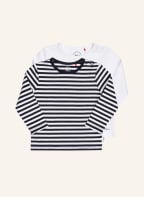 s.Oliver RED 2er-Pack Longsleeve, Farbe: WEISS/ DUNKELBLAU (Bild 1)