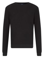 STROKESMAN'S Piqué-Pullover, Farbe: SCHWARZ (Bild 1)