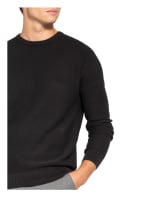 STROKESMAN'S Piqué-Pullover, Farbe: SCHWARZ (Bild 1)