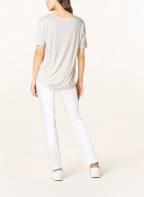 BOSS Blouse-style shirt ESANDY with silk, Color: ECRU (Image 1)