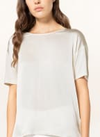 BOSS Blouse-style shirt ESANDY with silk, Color: ECRU (Image 1)