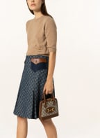GUCCI Handbag 1955 HORSEBIT GG SUPREME, Color: 8563 B.EB/BROWN SUGAR (Image 1)