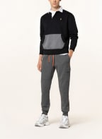 POLO RALPH LAUREN Sweat-Poloshirt, Farbe: SCHWARZ (Bild 1)