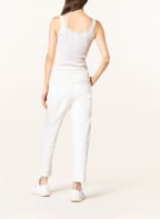 rosemunde Seidentop BABETTE mit Spitzenbesatz, Farbe: WEISS (Bild 1)