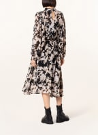 ICHI Kleid IHRUGA, Farbe: SCHWARZ/ CREME (Bild 1)