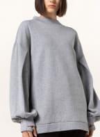 ICHI Oversized-Sweatshirt IHAZANI, Farbe: HELLGRAU (Bild 1)