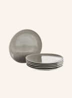 Rosenthal Set of 6 dessert plates JUNTO PEARL GREY, Color: GRAY (Image 1)