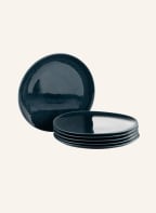 Rosenthal Set of 6 dinner plates JUNTO OCEAN BLUE, Color: BLUE (Image 1)