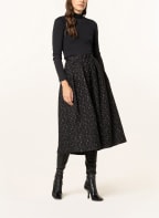 FABIANA FILIPPI Brokatrock, Farbe: SCHWARZ (Bild 1)