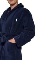 POLO RALPH LAUREN Herren-Bademantel , Farbe: DUNKELBLAU (Bild 1)