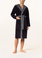 VOSSEN Unisex-Bademantel POPPY mit Kapuze , Farbe: DUNKELBLAU (Bild 1)