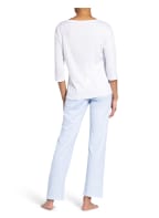 mey Schlafshirt Serie SLEEPSATION mit 3/4-Arm , Farbe: WEISS (Bild 1)