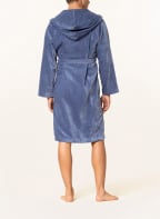 VOSSEN Unisex-Bademantel TEXAS mit Kapuze , Farbe: BLAU (Bild 1)