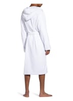 VOSSEN Unisex-Bademantel VEGAN LIFE mit Kapuze, Farbe: WEISS (Bild 1)