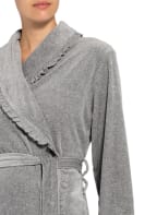 VOSSEN Damen-Bademantel ARIEL, Farbe: GRAU (Bild 1)