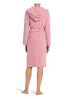 VOSSEN Unisex-Bademantel GINA mit Kapuze, Farbe: ROSA (Bild 1)