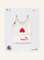 PETIT BATEAU 2er-Pack Tops, Farbe: WEISS (Bild 1)