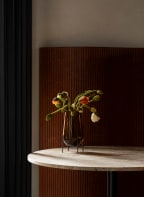 MENU Vase ECHASSE SMALL , Farbe: DUNKELORANGE/ SCHWARZ (Bild 1)