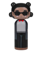 lucie kaas Decorative figurine JEAN-MICHEL BASQUIAT, Color: BLACK/ DARK BROWN/ GRAY (Image 1)