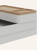 MUUTO 4-piece Organizer set ARRANGE DESKTOP, Color: LIGHT GRAY/ LIGHT BROWN (Image 1)