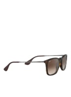 Ray-Ban Sonnenbrille RB4187 CHRIS, Farbe: 856/13 - HAVANA/ BRAUN VERLAUF (Bild 1)