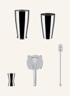ALESSI 4-piece Bar set, Color: SILVER (Image 1)