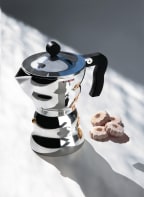 ALESSI Espresso maker MOKA ALESSI, Color: SILVER (Image 1)