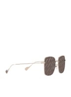 BALENCIAGA Sonnenbrille BB0087SK, Farbe: 4240L8 - SILBER/ BRAUN (Bild 1)
