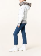 WELLENSTEYN Steppjacke QUEENS mit Kunstfell, Farbe: WEISS (Bild 1)