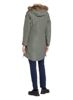 killtec Parka mit abnehmbarem Kunstpelzbesatz, Farbe: GRAU (Bild 1)