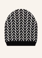 VALENTINO GARAVANI Mütze mit Cashmere, Farbe: WEISS/ SCHWARZ (Bild 1)