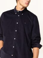 TOMMY HILFIGER Cordhemd Slim Fit, Farbe: DUNKELBLAU (Bild 1)