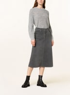 RIANI Samtrock , Farbe: GRAU (Bild 1)
