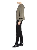 REPEAT Strick-Hoodie aus Cashmere, Farbe: KHAKI (Bild 1)