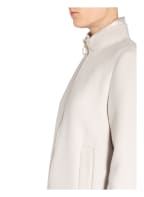 HOX Daunenmantel im Materialmix, Farbe: CREME (Bild 1)