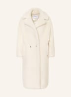 Max Mara Teddyfell-Mantel TEDGIRL mit Alpaka , Farbe: ECRU (Bild 1)