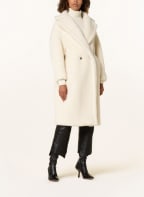 Max Mara Teddyfell-Mantel TEDGIRL mit Alpaka , Farbe: ECRU (Bild 1)