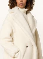 Max Mara Teddyfell-Mantel TEDGIRL mit Alpaka , Farbe: ECRU (Bild 1)