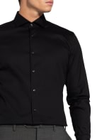 BOSS Hemd HANK PERFORMANCE Slim Fit, Farbe: SCHWARZ (Bild 1)