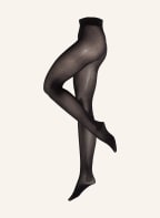 Wolford Feinstrumpfhose MARY COTTON RIB, Farbe: 7005 BLACK (Bild 1)