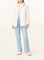 MONCLER Daunenjacke im Materialmix, Farbe: WEISS (Bild 1)