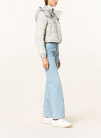 MONCLER Cropped-Daunenjacke AVOINE, Farbe: HELLGRAU (Bild 1)