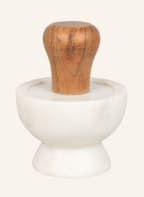 Bloomingville Mörser , Farbe: BRAUN/ WEISS (Bild 1)