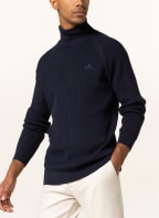 GANT Rollkragenpullover , Farbe: DUNKELBLAU (Bild 1)